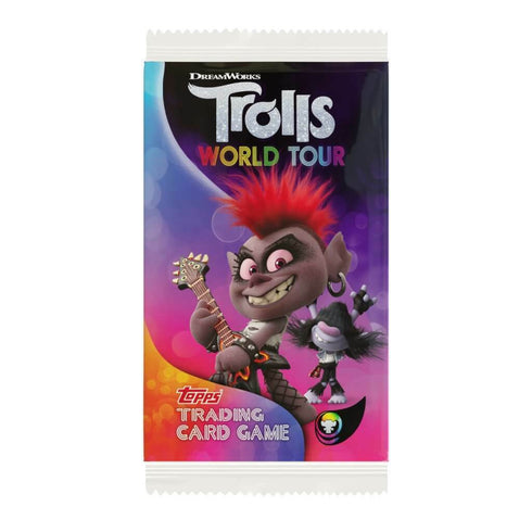 5 x Trolls World Tour Trading Card Booster Packs